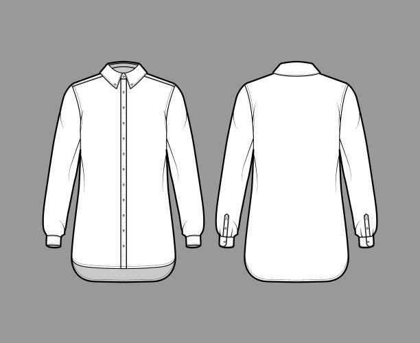 经典的衬衫技术与时尚图片下载