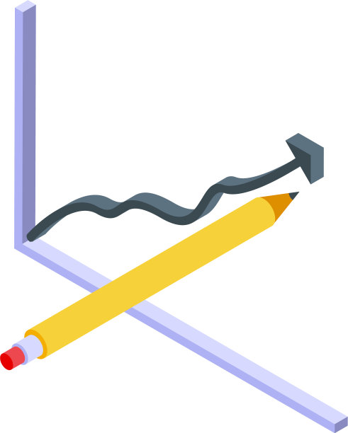 在线营销图形图标等距风格图片下载