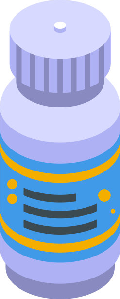 运动营养丸罐图标等距式图片下载