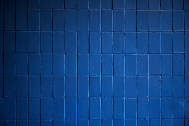 蓝色瓷砖背景纹理图片下载