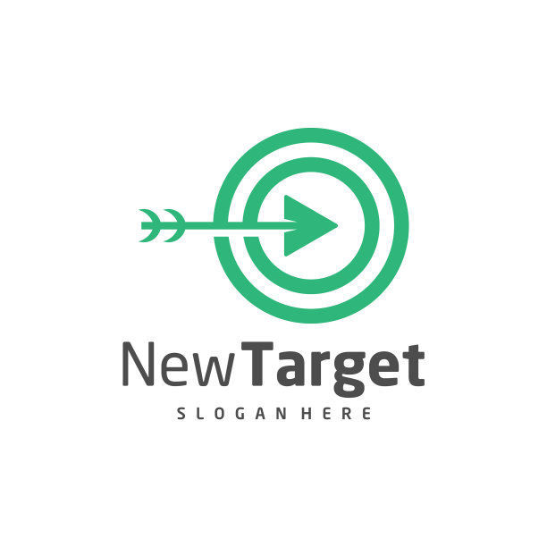 发挥目标标志模板创意目标标志图片下载