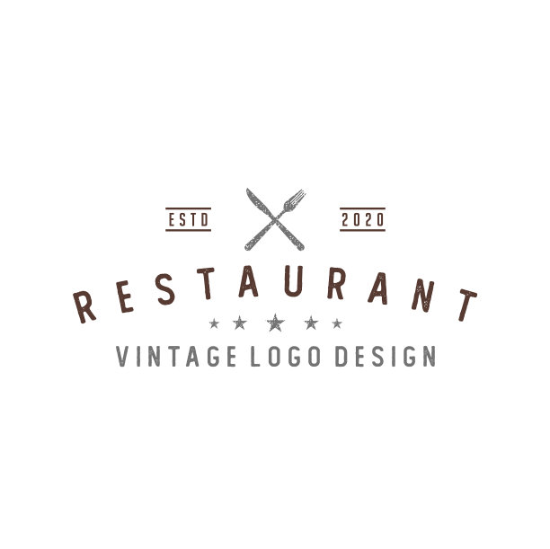 交叉的刀和勺叉乡村复古复古图片下载