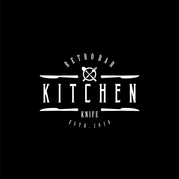 复古经典的徽标标识设计图片下载