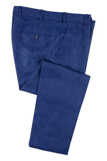 深蓝色羊毛长裤，正式长裤。图片下载