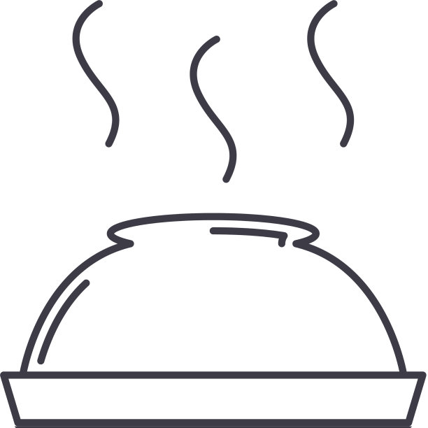 美食偶像线性孤立图片下载