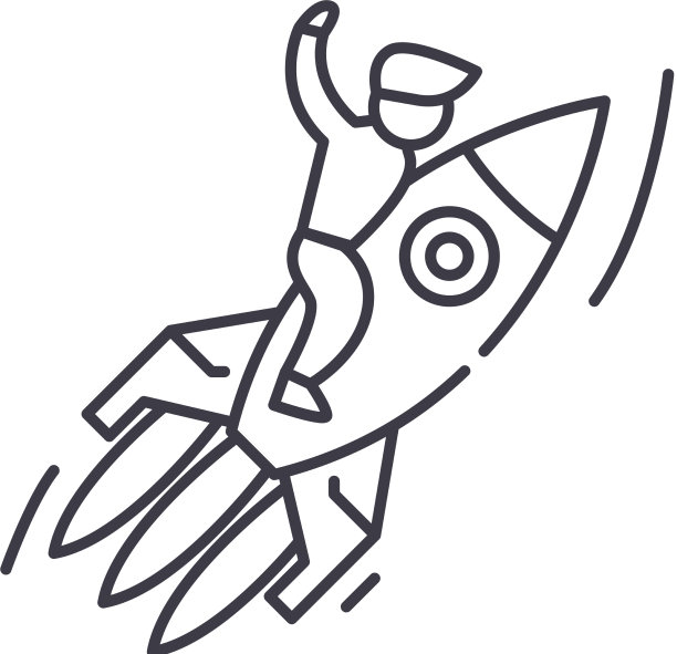 财务评估图标线性孤立图片下载