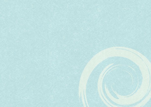 淡蓝色日本纸，有漩涡图案图片下载