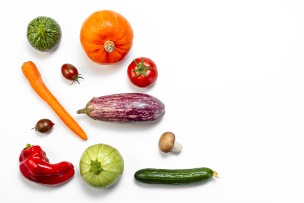 蔬菜食品概念创意布局图片下载