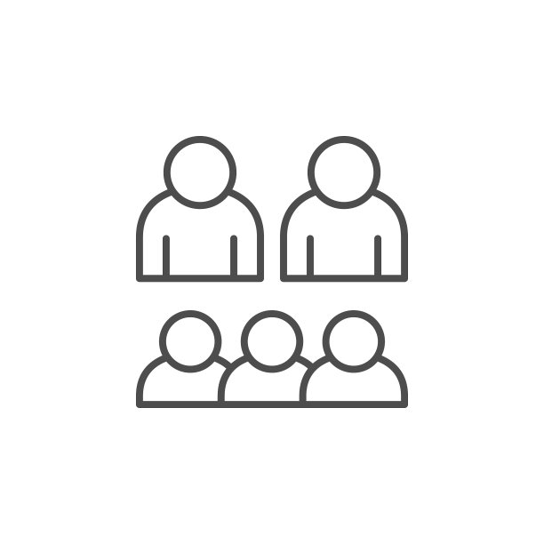 父母和孩子线轮廓图标图片下载