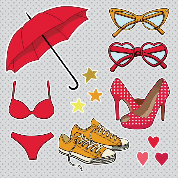 集时尚配饰图片下载