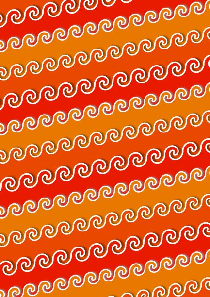 纸工艺风格火焰背景图片下载