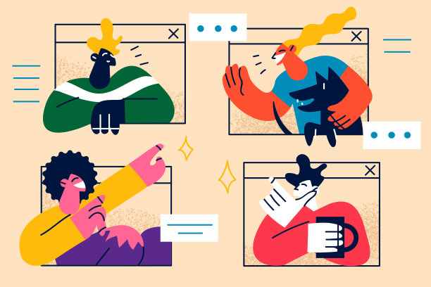 在线会议或教育理念图片下载