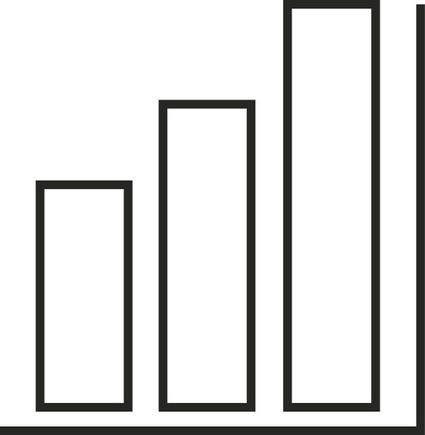数字营销战略统计图线条图片下载