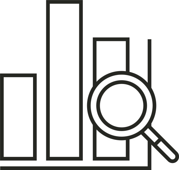 数字营销分析策略线性图标图片下载