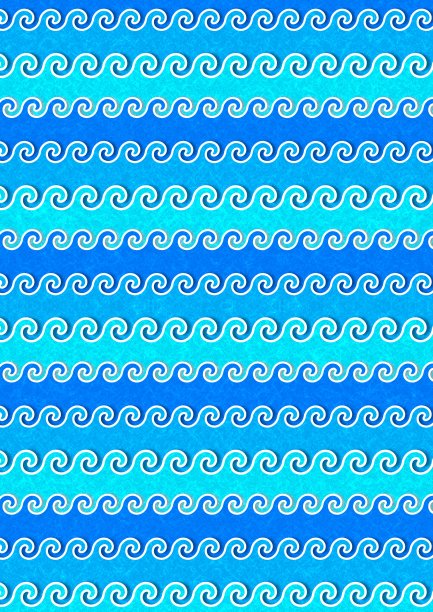 纸工艺风格波浪背景图片下载