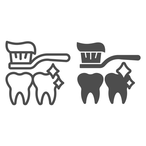 用牙膏和牙刷清洁牙齿线图片下载