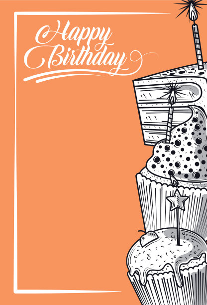 生日蛋糕和带蜡烛的蛋糕图片下载