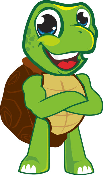 乌龟吉祥物卡通图片下载