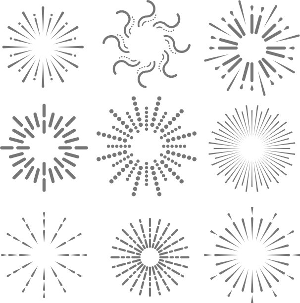 集烟花图标图片下载