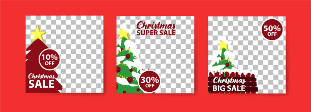 数字营销的社交媒体发布模板图片下载