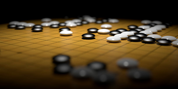 八斗棋/围棋/世界上最古老的棋类游戏/ 3D渲染图片下载