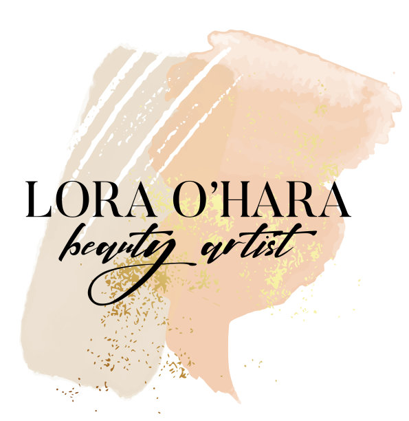 水彩预设logo设计米色桃红色图片下载