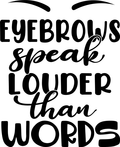 眉毛比白话更响亮图片下载