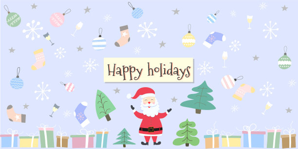 节日快乐，圣诞快乐图片下载