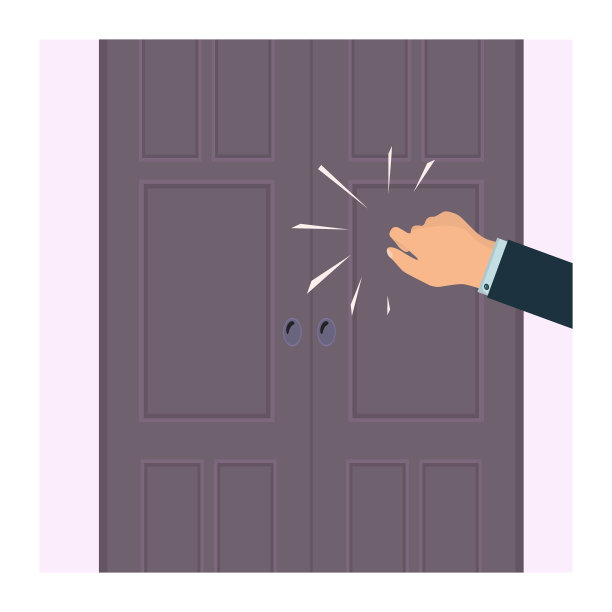 敲门声。那人的手在敲门。请允许我进入房间。办公空间。特写镜头。坚定的、执着的商人、客户、经理、客人或销售人员。图片下载