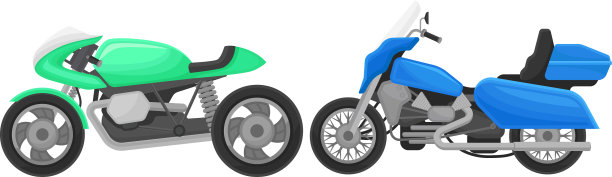 运动摩托车或两轮摩托车图片下载