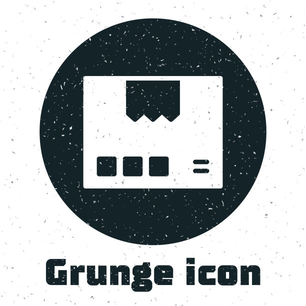 垃圾纸盒纸盒图标孤立在白色图片下载