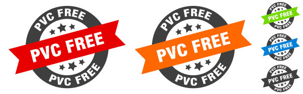 PVC免费邮票PVC免费圆丝带贴纸标签图片下载