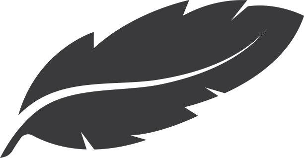 羽毛图标模板图片下载