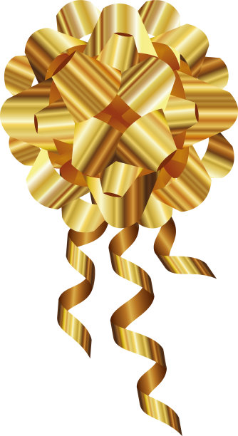 带蝴蝶结和丝带的蝴蝶结图片下载