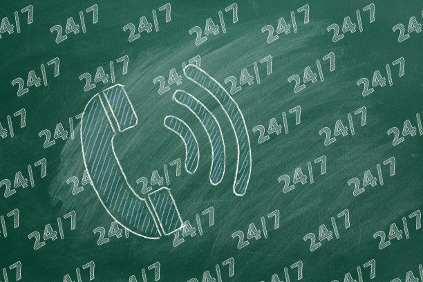 24小时信息支持的概念图片下载