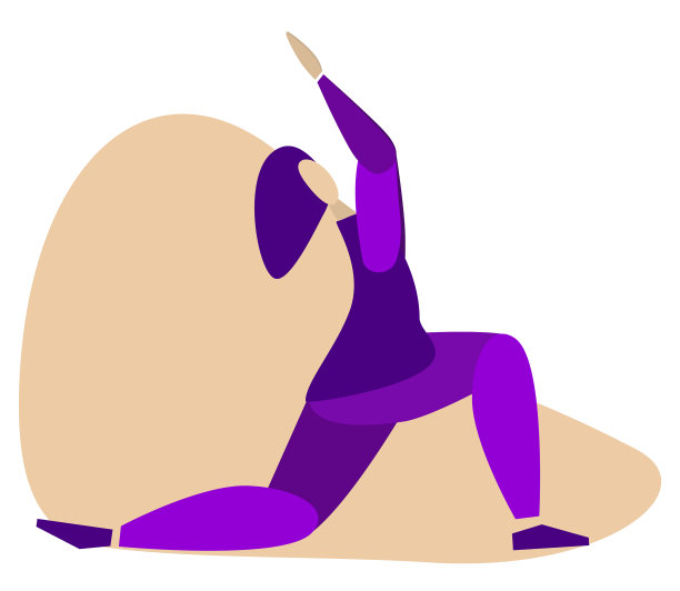 瑜伽运动和janeyasana单色图片下载