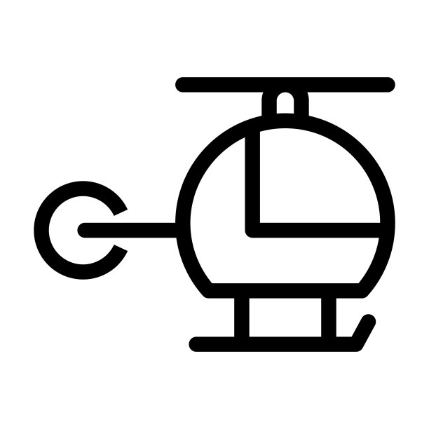 直升机象征飞机空运图片下载