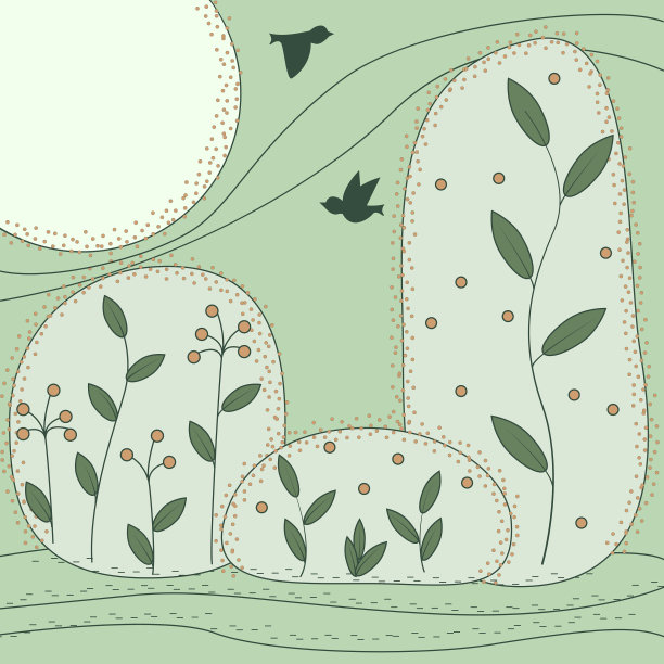 春天的灌木abstract图片下载