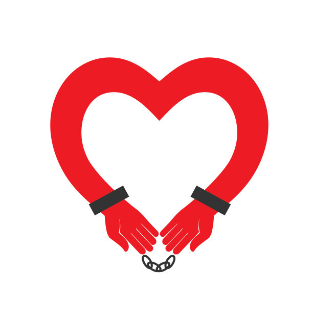 手心里都戴着手铐。图片下载