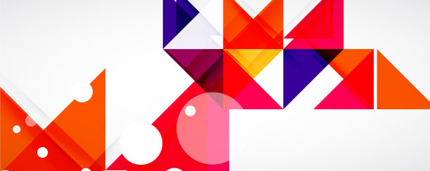 几何抽象背景技术色彩图片下载