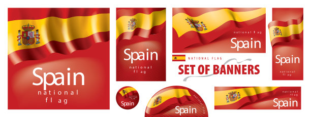 设置带有国旗的旗帜图片下载