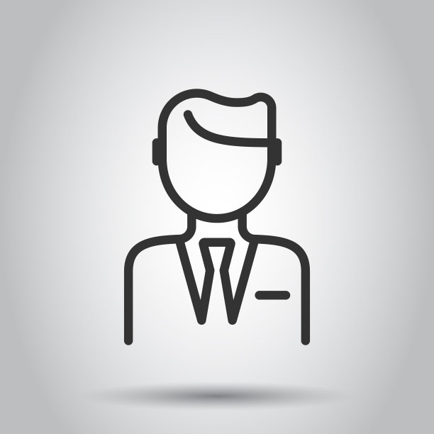 人沟通图标在平风格人上图片下载