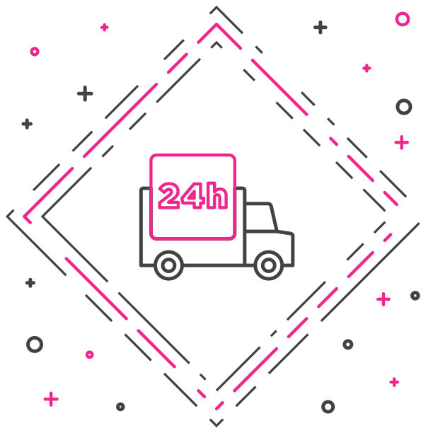 线路快速24小时送车图标图片下载