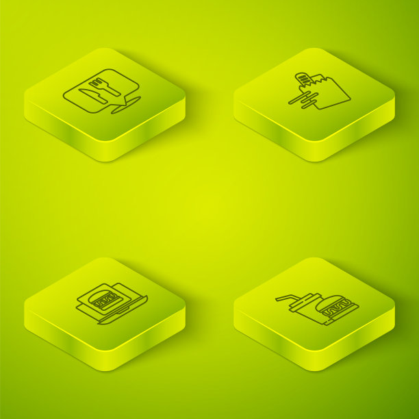 设置等距在线订购和送汉堡图片下载