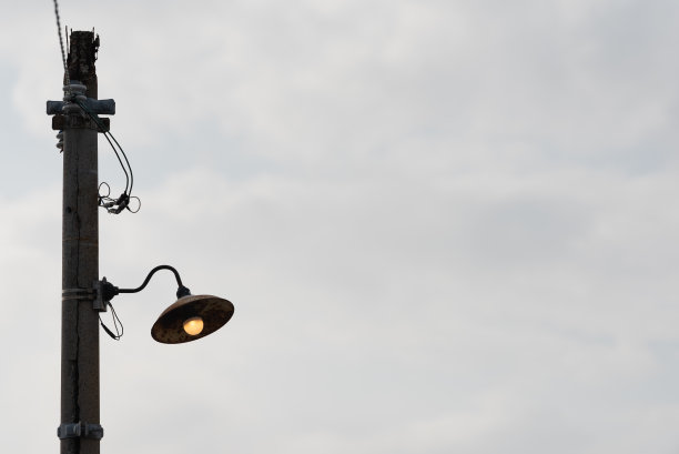 旧街灯图片下载