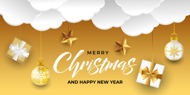 圣诞快乐横幅背景圣诞图片下载