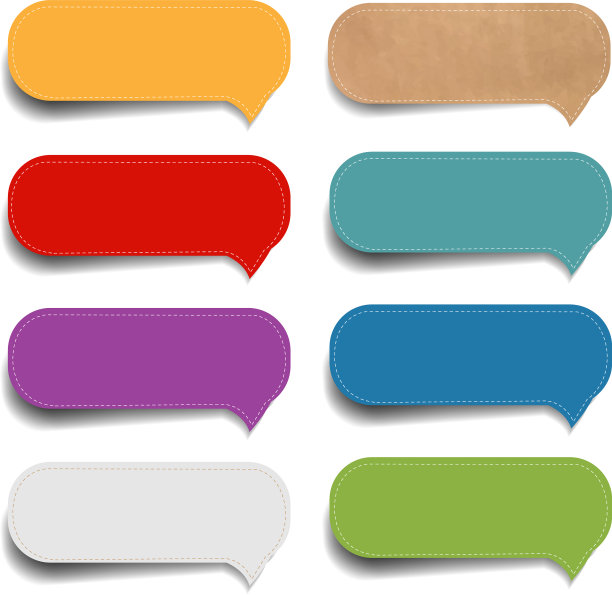 销售标签设置孤立的白色背景图片下载