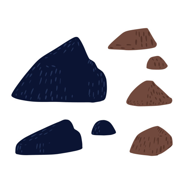 设置在白色背景天然石短图片下载