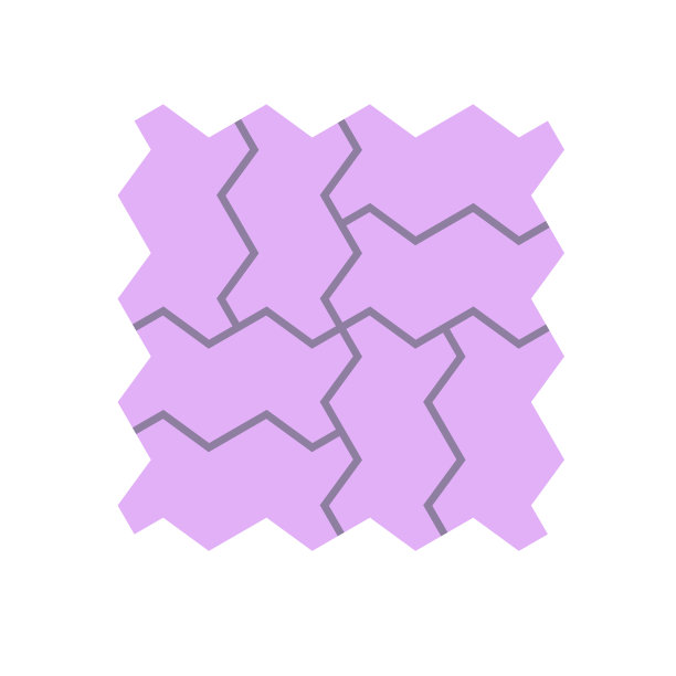 混凝土铺装块路面或砖面矢量图标设计。图片下载