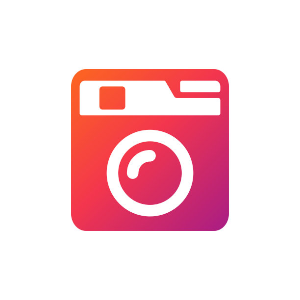 复古照片相机矢量图标。相机与镜头和闪光灯在梯度隔离。矢量插图EPS 10图片下载